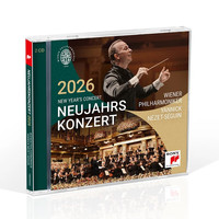 2026年维也纳新年音乐会 雅尼克指挥 欧版 2CD唱片
