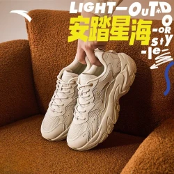 安踏 星海2.0 复古厚底 老爹鞋 女款 三色可选 35.5-38码 部分尺码无货