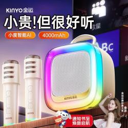 金运 低音炮 麦克风音箱一体机