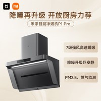 米家 P1 Pro系列 CXW-165-MJ04C 侧吸式吸油烟机 星辰银