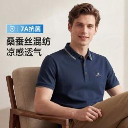 梦特娇 26夏季透气百搭男短袖Polo衫MTG