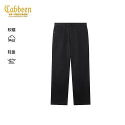 卡宾 莱卡弹力舒爽亲肤26夏薄款休闲百搭直筒牛仔裤男