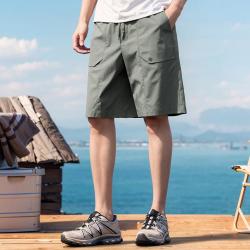 梦特娇 夏男士休闲短裤运动户外亲肤百搭