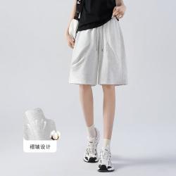 I.T izzue短裤女夏外穿五分裤阔腿简约女式休闲裤舒适夏季短裤女