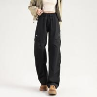 I.T izzue工装裤女户外机能长裤登山裤子女秋季长裤早秋穿搭女装
