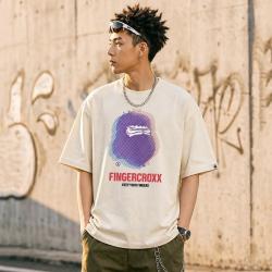 I.T fingercroxx时尚设计纯棉夏季短袖潮流舒适