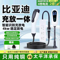 比亚迪充放一体枪器唐EV汉宋元DMI海狮海鸥驱逐舰家用便携随车充