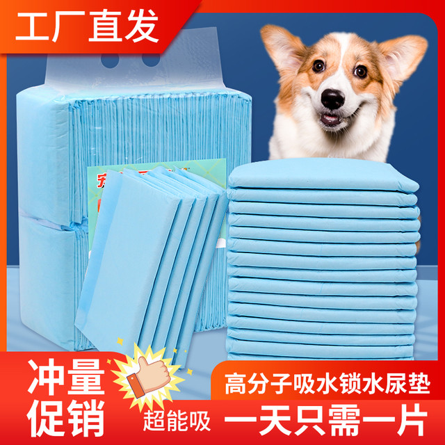 狗狗尿垫加厚除臭宠物尿片兔子隔尿布猫咪通用一次性尿垫宠物用品