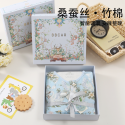 春夏竹棉纱布睡袋婴儿睡袋宝宝睡袋分腿睡袋儿童防踢被