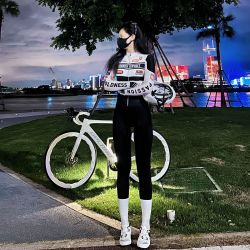 NBSP夏季RACECRAFT系列美式机车网红时尚透气薄款长袖骑行服