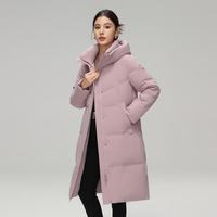 雪中飞 鸭绒填充 香芋紫 XS 160/84A 女士羽绒服
