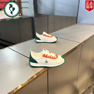 啄木鸟 透气厚底 白绿 41码 男士休闲鞋