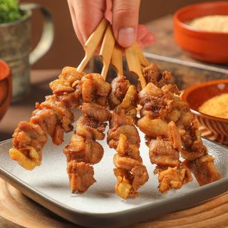 正大食品 孜然腿肉串320g(不辣）*2袋