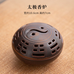 灵沐 禅意沉香室内陶瓷太极香炉