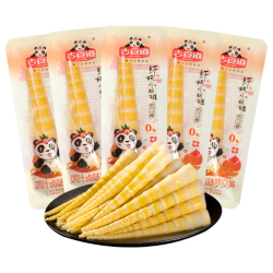 吉食道 迷你鸡汁卤味笋尖 500g 休闲零食