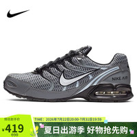 NIKE 休闲鞋男气垫减震AIR MAX TORCH 4运动鞋343846-012灰白42