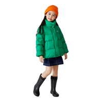千仞岗 Y299850Y 立领短款保暖儿童羽绒服