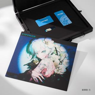 虎符电竞 兰 超薄微蚀刻玻璃鼠标垫 490x420mm