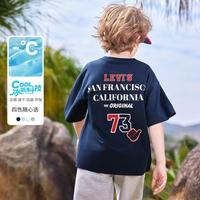 Levi's 26夏新品李维斯男童短袖T恤中大童/小童短t上衣