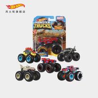 Hot Wheels 男孩赛车玩具狂野大脚车系列
