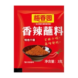 聚慧餐调 香辣蘸料 3g*50袋
