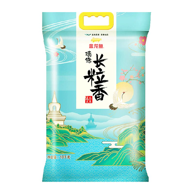 88VIP：金龙鱼 臻选长粒香米 10kg*1袋 东北大米