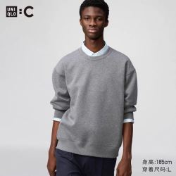 优衣库 宽松卫衣/长袖优衣库男装女装合作款运动衫休闲上衣481040 482310