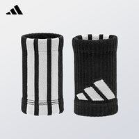 adidas 运动护腕 吸汗透气 黑色 S码