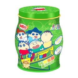 金稻谷 蜡笔小新叶黄素酯软糖80g混合果汁味富含维C儿童零食糖果