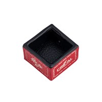 CRICAL 强磁巧克夹巧克粉套磁吸收纳盒高端PU皮台球配件桌球