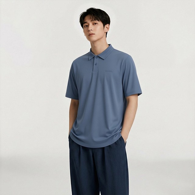 adidas 男款POLO短袖 LE3609