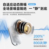 唯立德 迷你豆蓝牙耳机 羽沙白