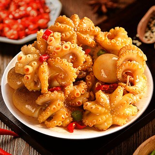 速巧 麻辣小八爪鱼 捞汁即食 软足类海鲜