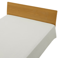 MUJI/無印良品 汉麻混纺床单 米色 250×260cm