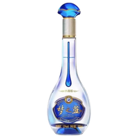 洋河 梦之蓝M3 绵柔型白酒  礼盒装  52度 100mL 1瓶 水晶版小酒