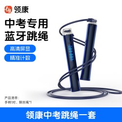 领康中考专用跳绳训练初中学生体育体测考试测试计时计数专业跳绳