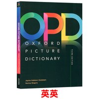 进口原版牛津英语图解英汉词典牛津opd词典 oxford picture dictionary 第三版中英双语词