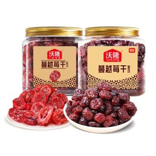 沃隆 蔓越莓整粒158g+蔓越莓140g