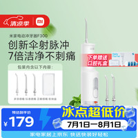 米家 F300 4档模式 烟纱白 240ml 冲牙器
