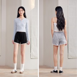 森马 女款 纯棉运动短裤 105324165001