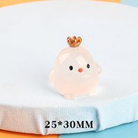 驰雅达 1289651 夜光小鸡摆件 2个