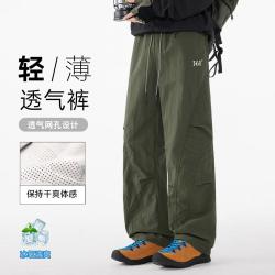 361° 夏季运动裤户外跑步上班时尚百搭男士直筒休闲长裤