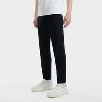 FILA 男装男式防紫外线休闲裤男士简约日常凉感针织长裤