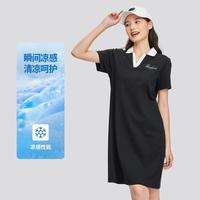 斯凯奇 女士连衣裙 显瘦运动裙 POLO裙