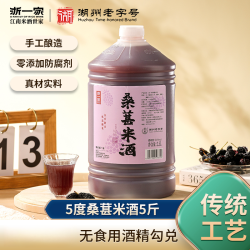 浙一家 桑葚米酒 5° 500ml