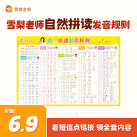 雪梨老师自然拼读+音标+语法海报（达人专属）