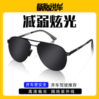驾驶专用时尚潮流偏光镜 近视可选眼镜夹片 舒适简约经典防紫外线