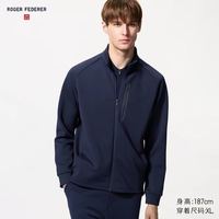 优衣库 弹力快干运动茄克优衣库男装合作款外套夹克484398