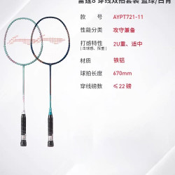 李宁 羽毛球拍雷霆 9 雷霆 08 锋影 EX-LIGHT入门进攻型球拍对拍