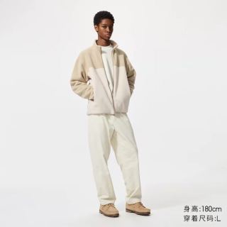 优衣库 男装女装灯芯绒舒适九分裤/长裤休闲裤479137